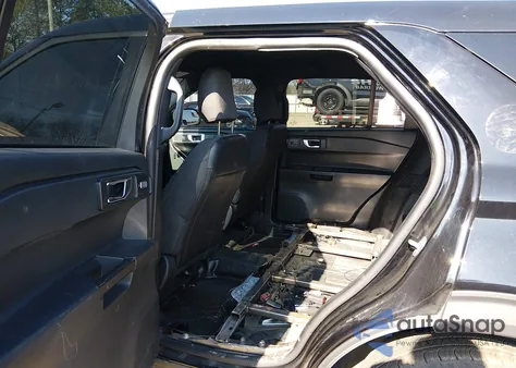 2021 Ford Police Interceptor Utility из США, поврежденный, VIN 1FM5K8AC6MNA04890